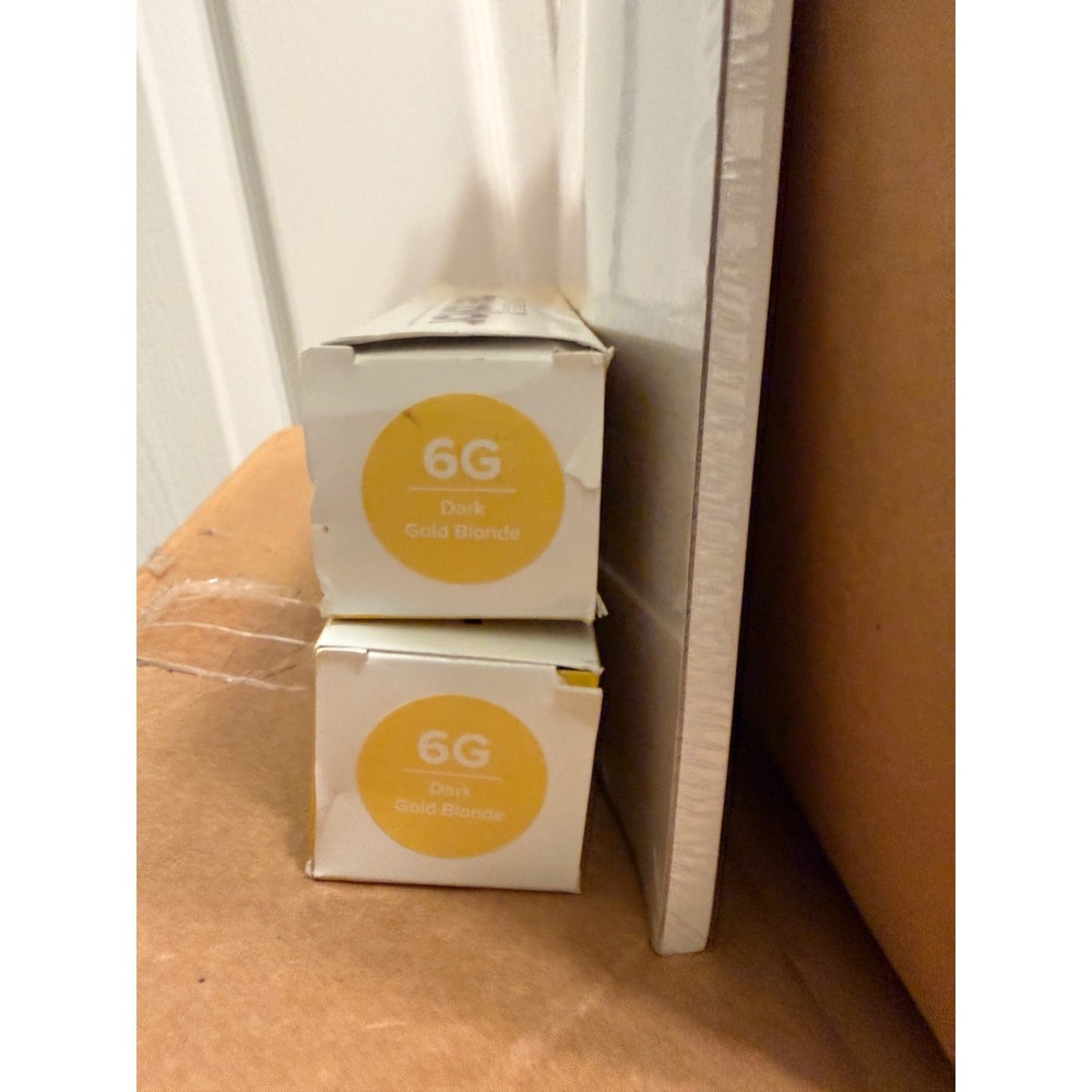 Paul Mitchell The Color 6G Dark Gold Blonde Permanent Cream Hair Color 2 Tubes